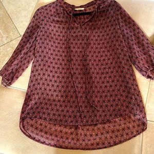 Pleione peasant blouse